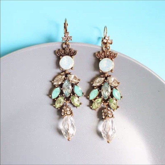 Bdecked & Bdazzled Jewelry - Crystal Statement Chandelier Dangle Earrings
